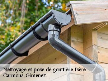 Nettoyage et pose de gouttière Isère 