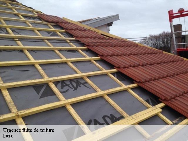 Urgence fuite de toiture Isère 