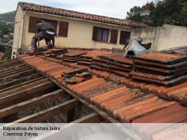 Réparation de toiture 38 Isère  Couvreur Payen