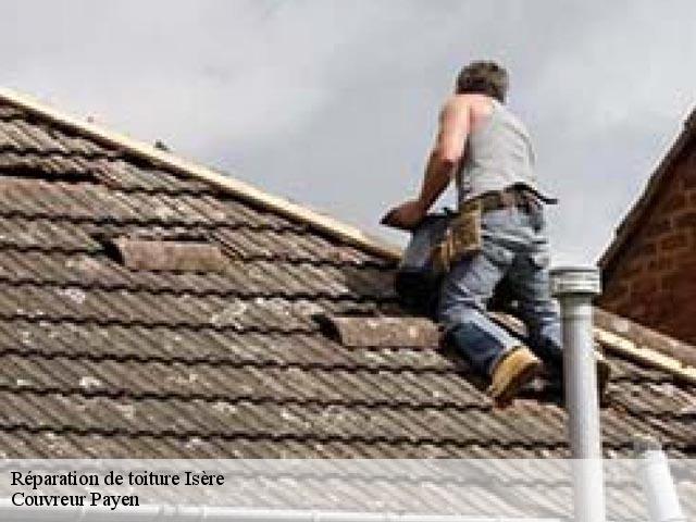 Réparation de toiture Isère 
