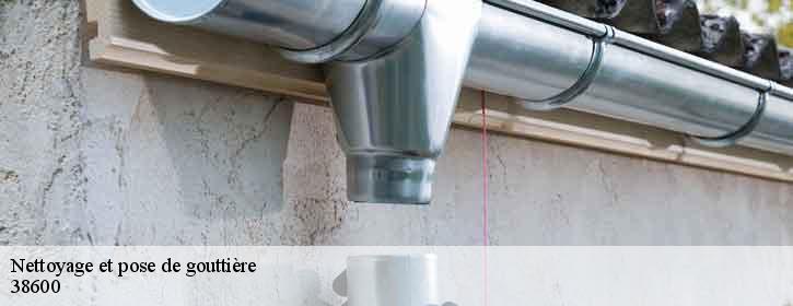 Nettoyage et pose de gouttière  38600