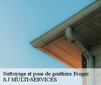 Nettoyage et pose de gouttière froges-38190 S.J MULTI-SERVICES