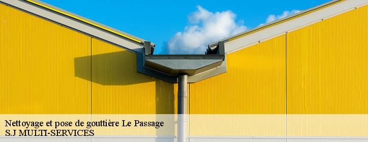 Nettoyage et pose de gouttière 38490