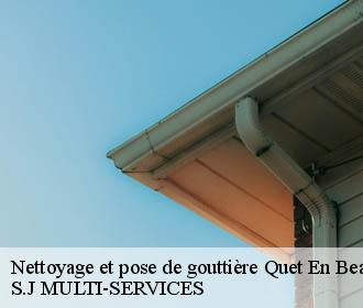 Nettoyage et pose de gouttière quet-en-beaumont-38970 S.J MULTI-SERVICES