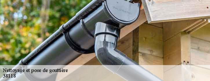 Nettoyage et pose de gouttière 38118