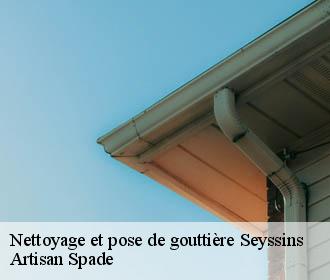 Nettoyage et pose de gouttière seyssins-38180 Artisan Spade