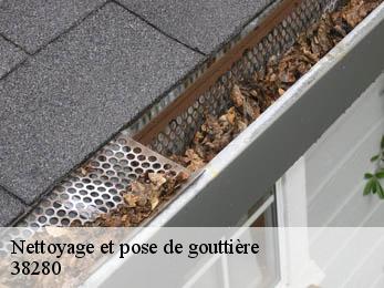 Nettoyage et pose de gouttière