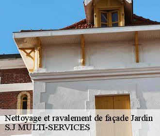 Nettoyage et ravalement de façade jardin-38200 S.J MULTI-SERVICES