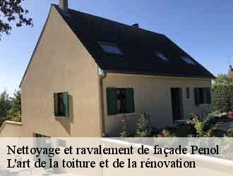 Nettoyage et ravalement de façade penol-38260 L'art de la toiture et de la rénovation