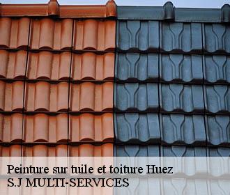 Peinture sur tuile et toiture huez-38750 S.J MULTI-SERVICES