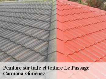 Peinture sur tuile