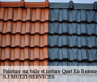 Peinture sur tuile et toiture quet-en-beaumont-38970 S.J MULTI-SERVICES