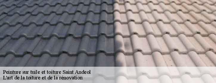 Peinture sur tuile et toiture  38650