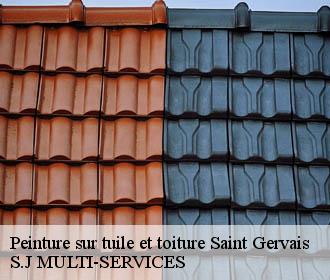 Peinture sur tuile et toiture  saint-gervais-38470 S.J MULTI-SERVICES