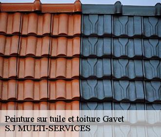 Peinture sur tuile et toiture  gavet-38220 S.J MULTI-SERVICES