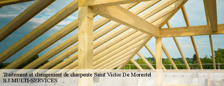 Traitement et changement de charpente 38510