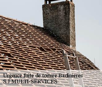 Urgence fuite de toiture badinieres-38300 S.J MULTI-SERVICES