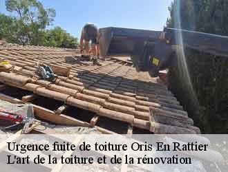 Urgence fuite de toiture  oris-en-rattier-38350 L'art de la toiture et de la rénovation