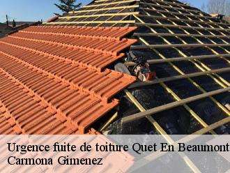 Urgence fuite de toiture  quet-en-beaumont-38970 Couvreur Payen