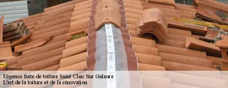 Urgence fuite de toiture  38940