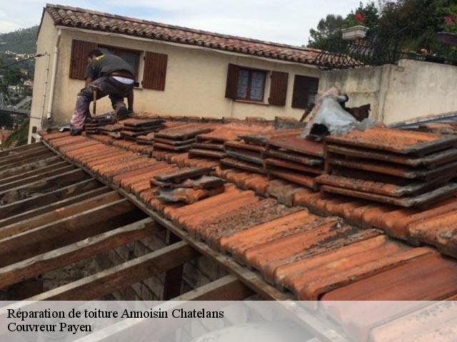 Réparation de toiture  annoisin-chatelans-38460 Couvreur Payen