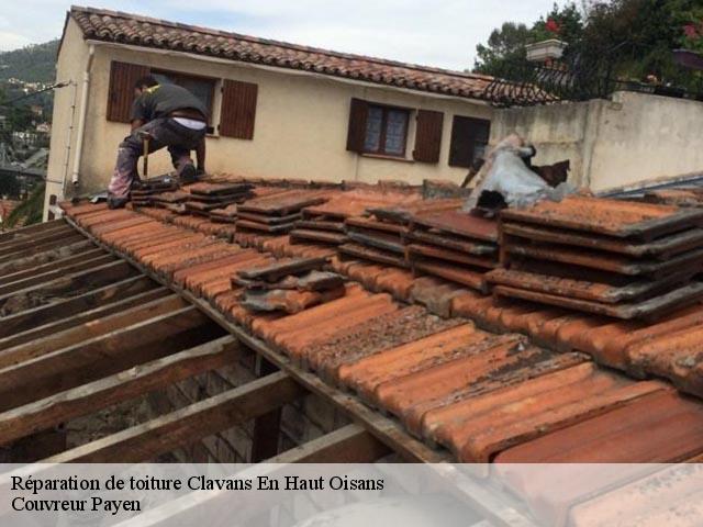Réparation de toiture  clavans-en-haut-oisans-38142 Couvreur Payen