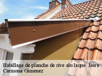 Habillage de planche de rive alu laqué Isère