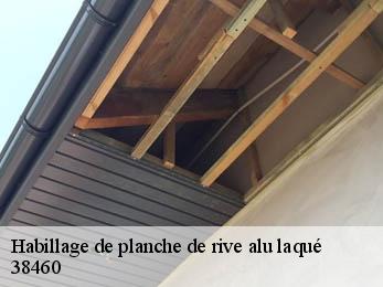 Habillage de planche de rive alu laqué