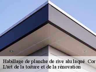 Habillage de planche de rive alu laqué cordeac-38710 L'art de la toiture et de la rénovation