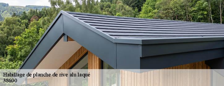 Habillage de planche de rive alu laqué 38600