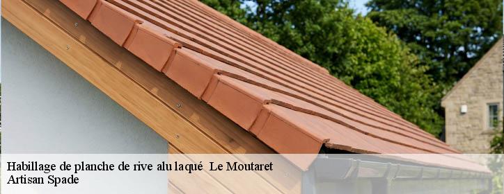 Habillage de planche de rive alu laqué 38580