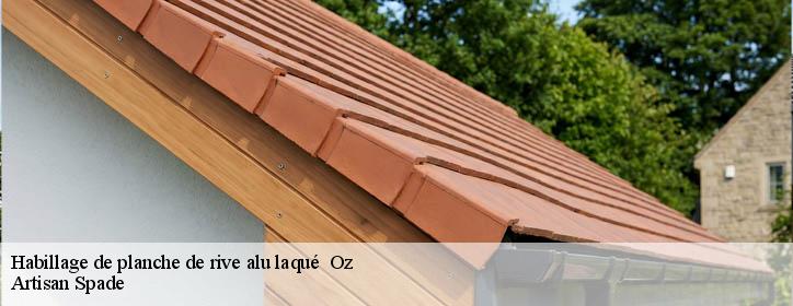 Habillage de planche de rive alu laqué   38114