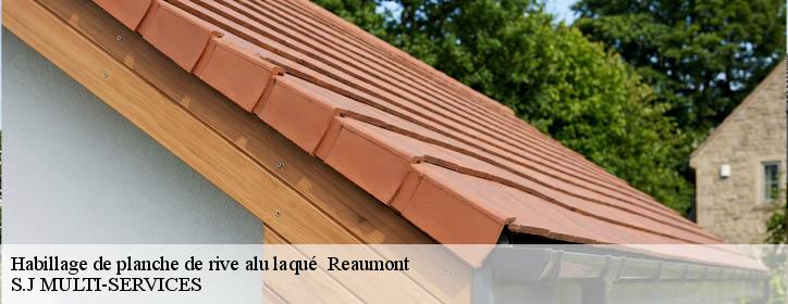 Habillage de planche de rive alu laqué 38140