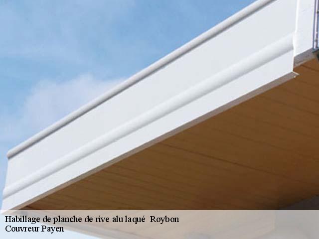 Habillage de planche de rive alu laqué   roybon-38940 Couvreur Payen