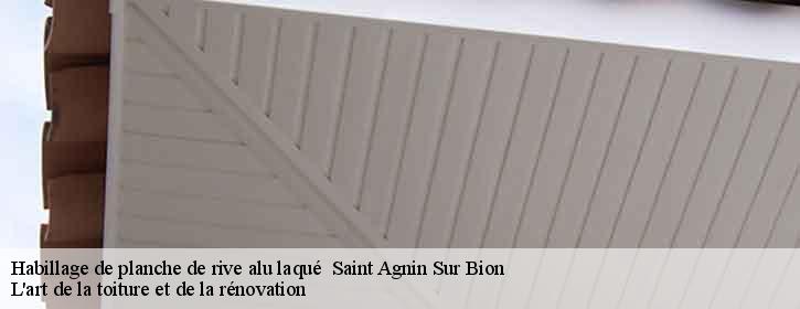 Habillage de planche de rive alu laqué   38300