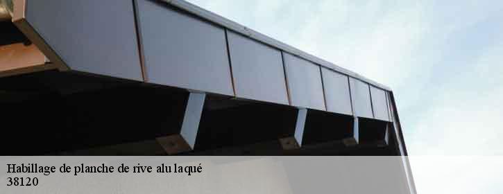 Habillage de planche de rive alu laqué 38120