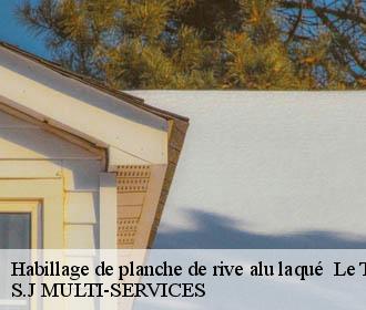 Habillage de planche de rive alu laqué le-touvet-38660 S.J MULTI-SERVICES