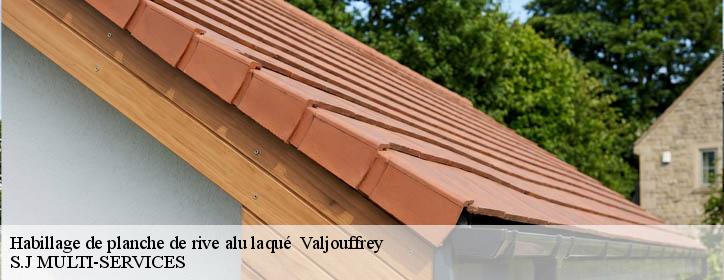 Habillage de planche de rive alu laqué   38740