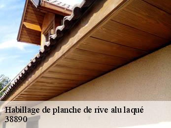 Habillage de planche de rive alu laqué 38890