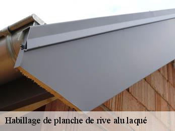 Habillage de planche de rive alu laqué
