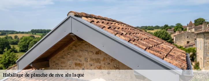 Habillage de planche de rive alu laqué 38500