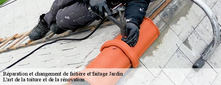 Réparation et changement de faitière et faitage  38200