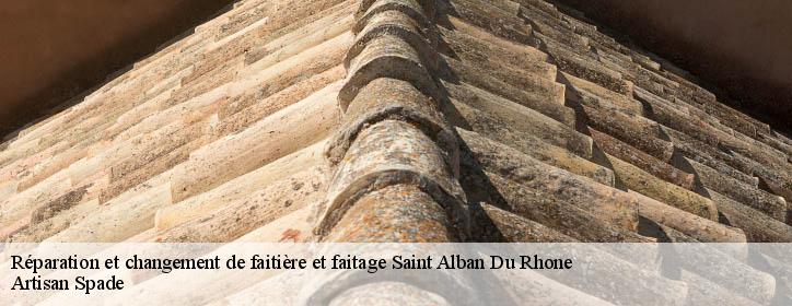 Réparation et changement de faitière et faitage 38370