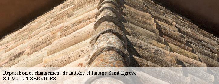 Réparation et changement de faitière et faitage 38120